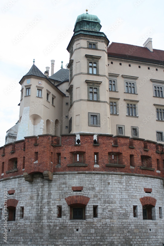Schloss Wawel in Krakow.
