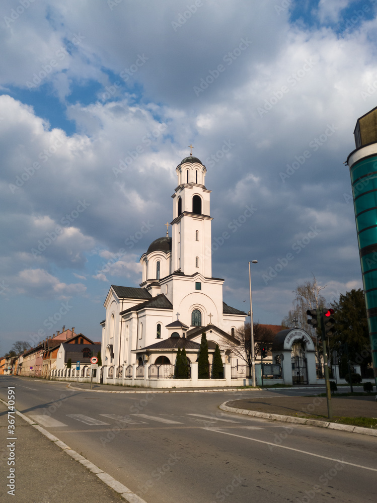 Orthodox Church in Bosanski Brod, Bosnia and Herzegovina.