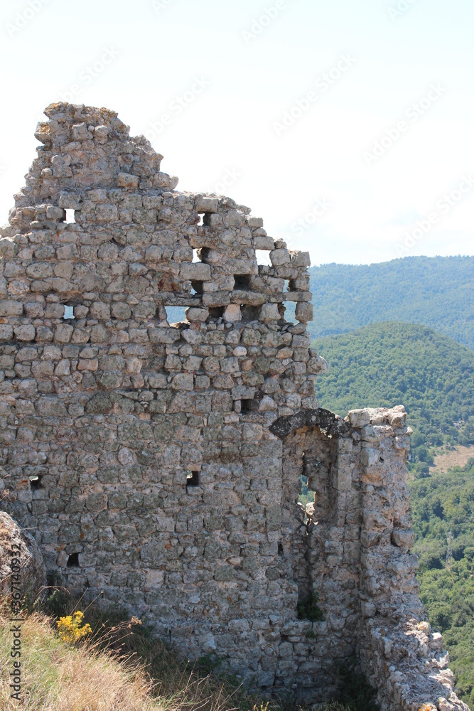 The  Medieval village of Tolfa,there are the remains of the Castle of the Fortress,built by will of the Frangipane family,who took up residence in the Tolfa territory in the fourteenth century AD.