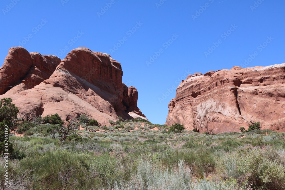 Obraz premium Devil's Garden Trail, Arches National Park