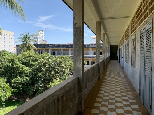 Tuol Sleng, prison S21, musée du génocide des Khmers rouge à Phnom Penh, Cambodge photo