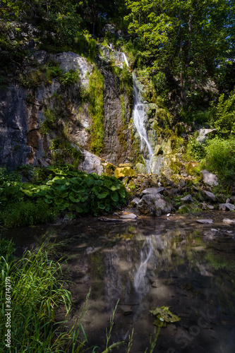Königshütter Wasserfall im Sommer, Königshütte, Harz