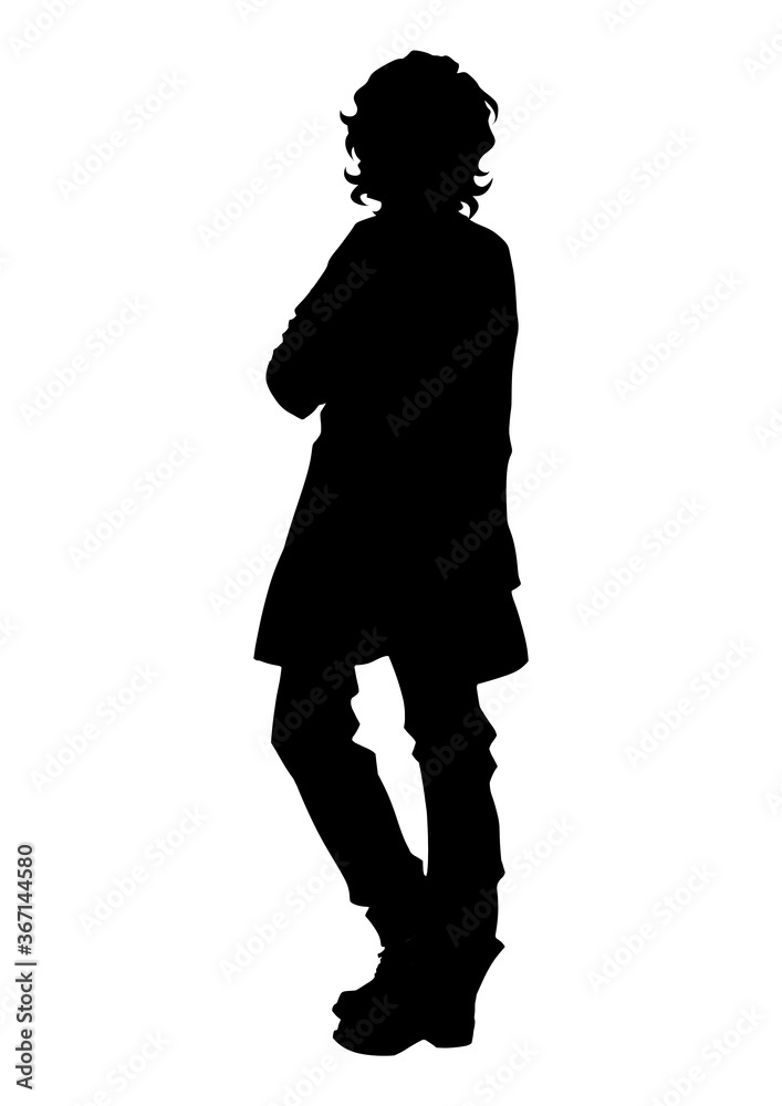 silhouette of a boy silhouette of a boy