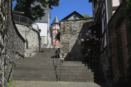 Limburg große Domtreppe photo