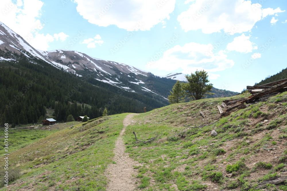 Independence ghost town near Aspen Colorado Independence ghost town near Aspen Colorado