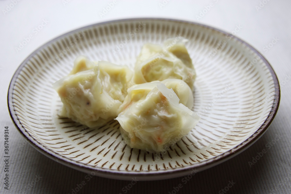 蒸した焼売 蒸した焼売