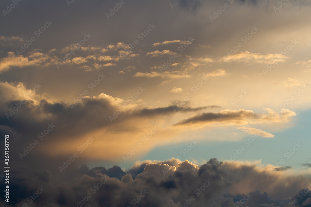 Heaven. Clouds. Sunset. Beautiful natural background. Heaven. Clouds. Sunset. Beautiful natural background.