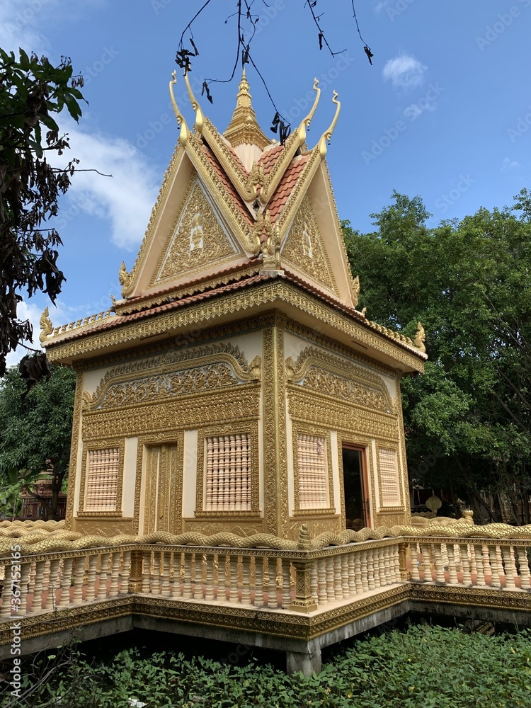 Fototapeta premium Temple à Siem Reap, Cambodge