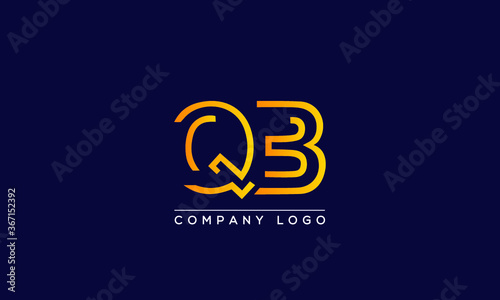 Creative letters QB o Logo Design Vector Template. Initial Letters QB Logo Design	