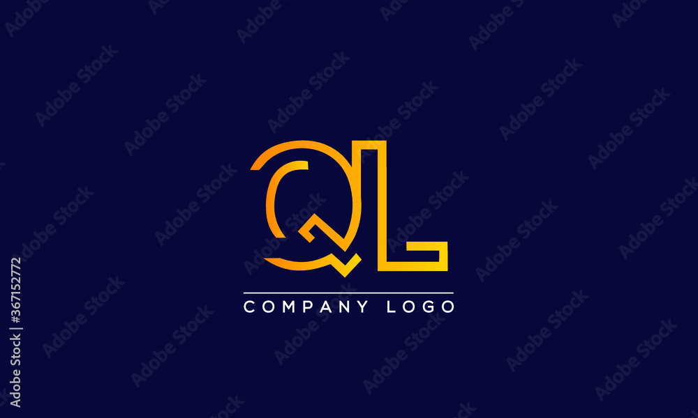 Creative letters QL or LQ Logo Design Vector Template. Initial Letters QL Logo Design Creative letters QL or LQ Logo Design Vector Template. Initial Letters QL Logo Design