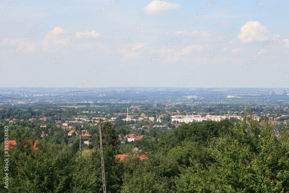 Blick auf Wieliczka bei Krakow.