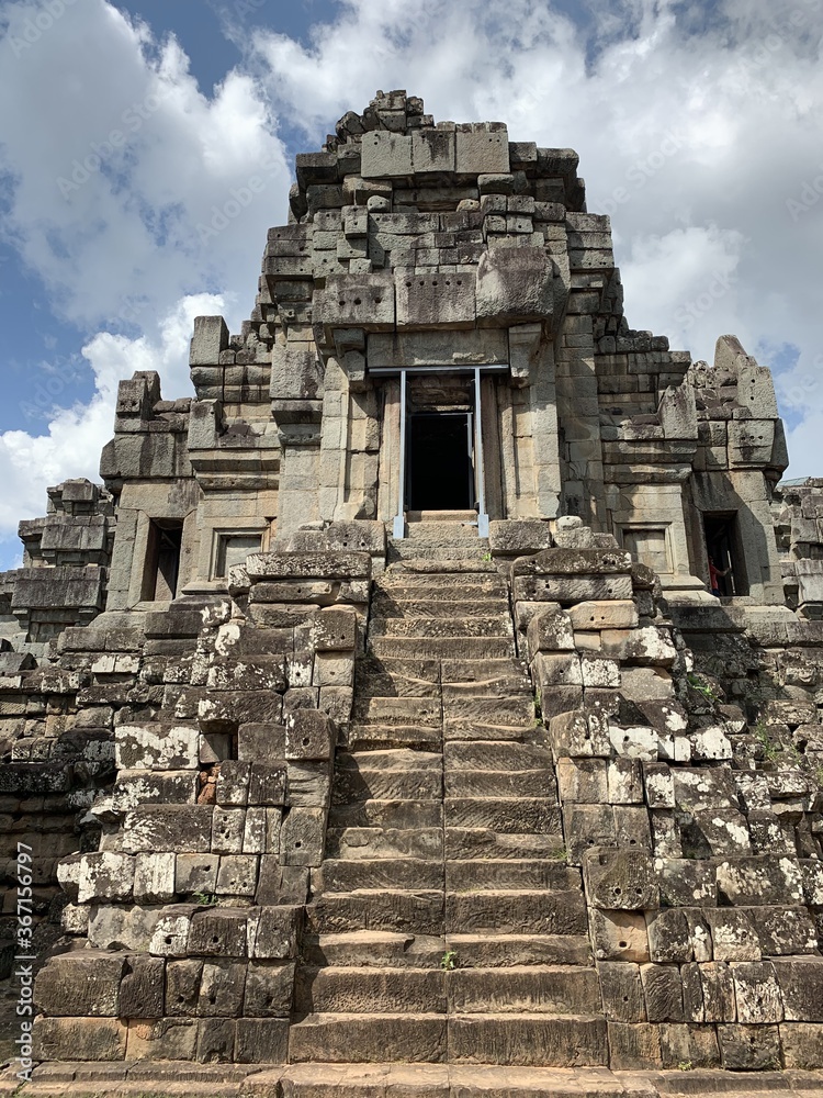 Fototapeta premium Temple à Angkor, Cambodge
