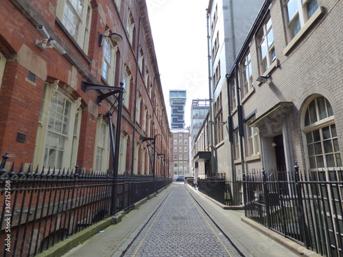 narrow street in liverpool
