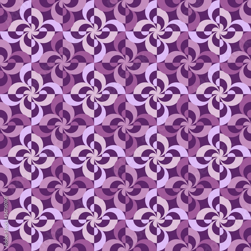 Vector rhythmic geometric elements background