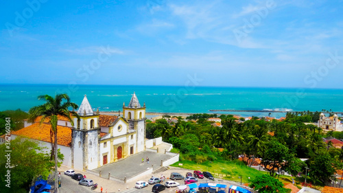 Fotografía Landscape of the city of Olinda with view of the sea, Se church