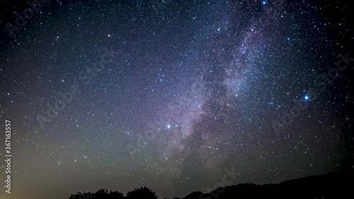 Wallpaper Mural 流星群の夜 Torontodigital.ca