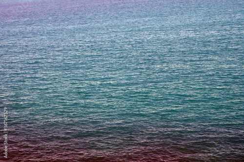 Fototapeta Naklejka Na Ścianę i Meble -  Sea, background, texture, summer, vacation, blue, blue, water, ocean, Mediterranean sea