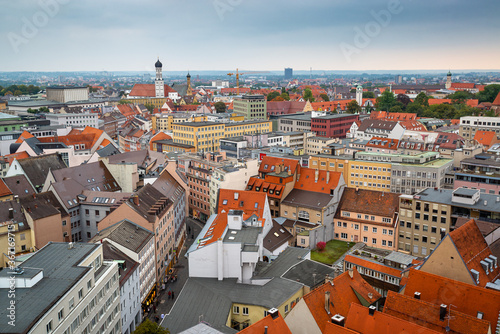Augsburg, Germany Rooftop View