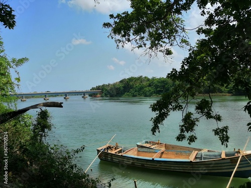 boat on the river © Firoz