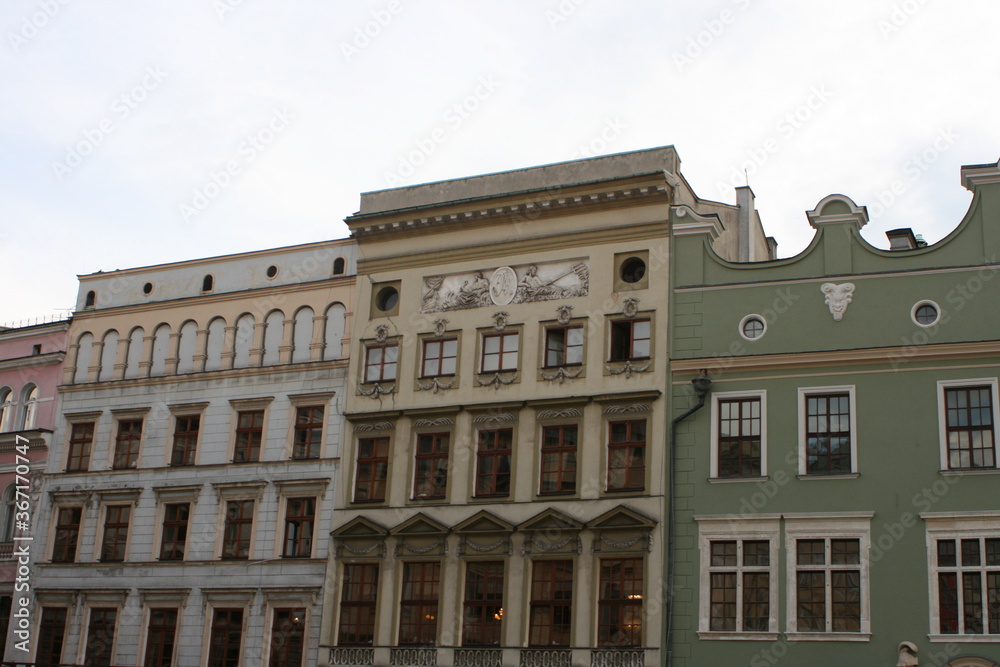 Grodzkastrasse in Krakau. Grodzka Street in Krakow.