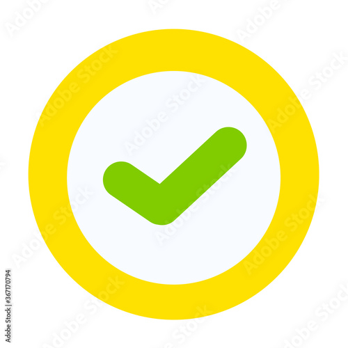 Tick icon