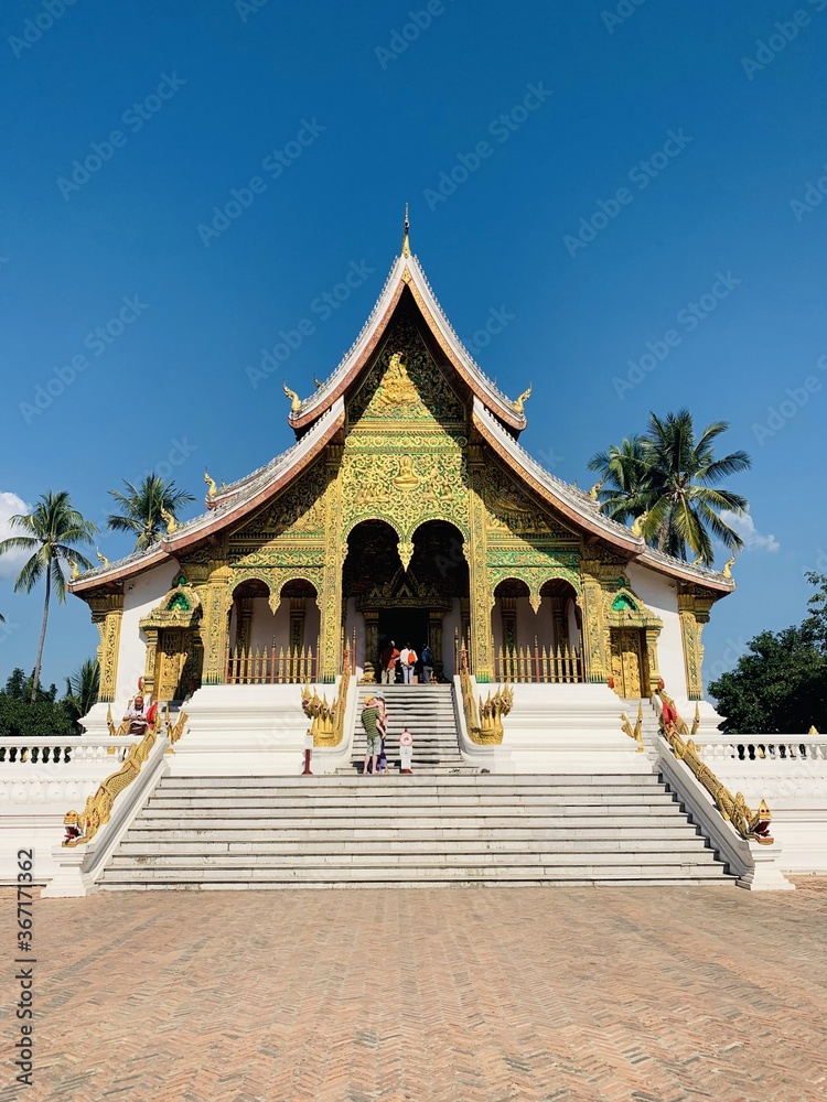 Palais royal à Luang Prabang, Laos	