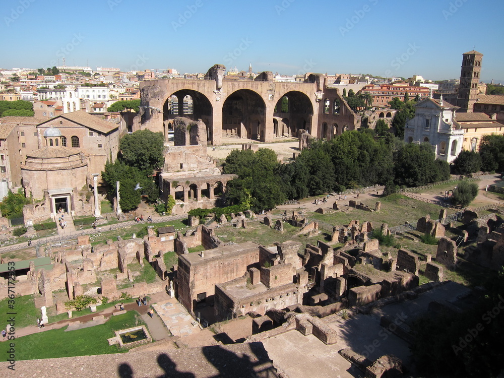 Roman Forum: Basilica of Maxentius