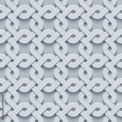 Vector paper cut geometric modern background