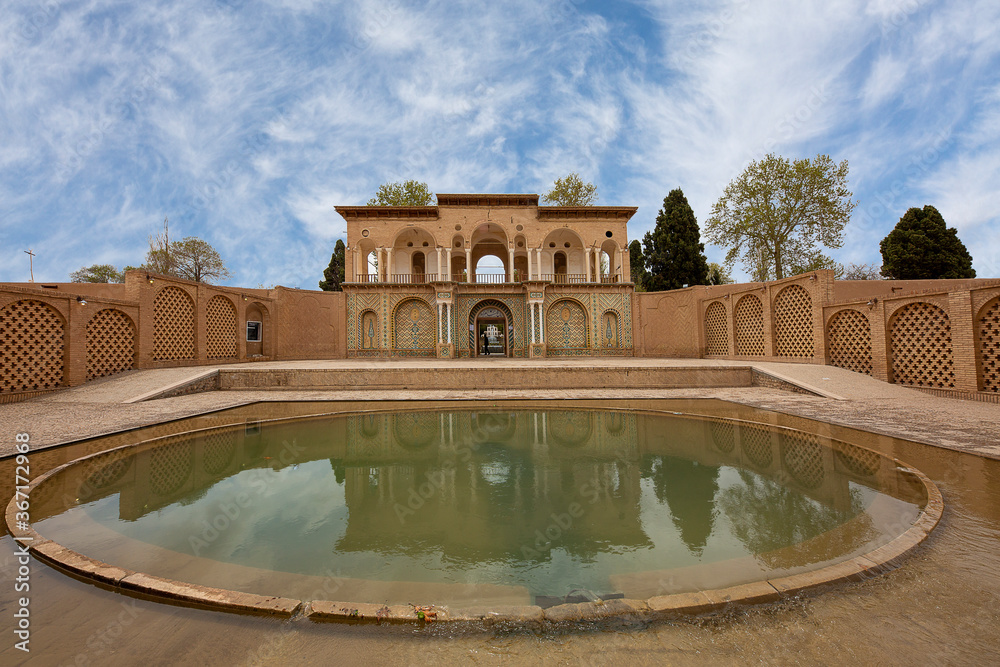 Historic Shahzadeh Garden in Mahan, Iran