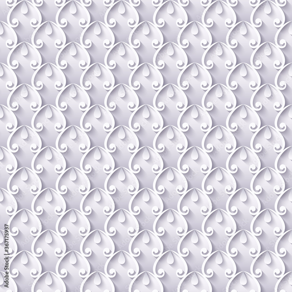 Vector paper cut geometric modern background. Vector paper cut geometric modern background.