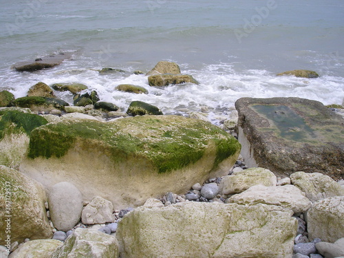 rocks on the beach