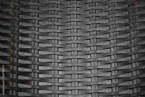 Abstract design on plastic chair as background