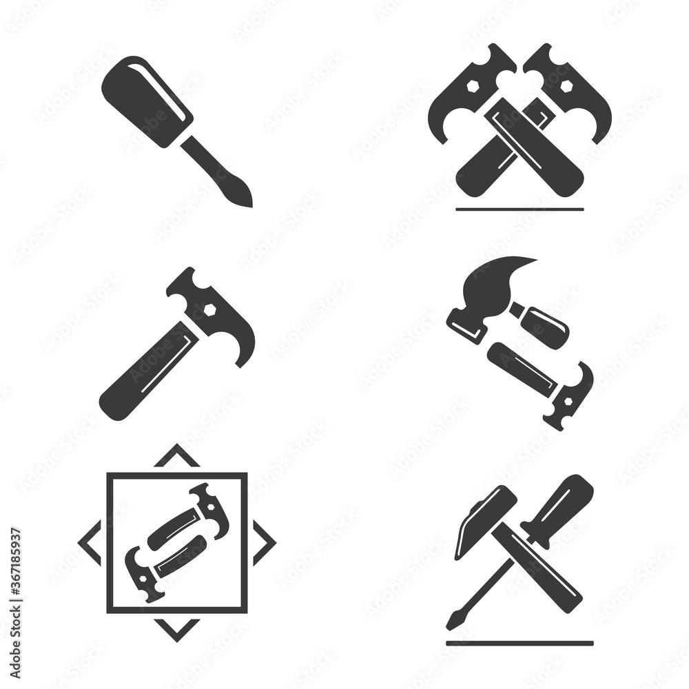 Service Tools vector icon illustration design template Service Tools vector icon illustration design template