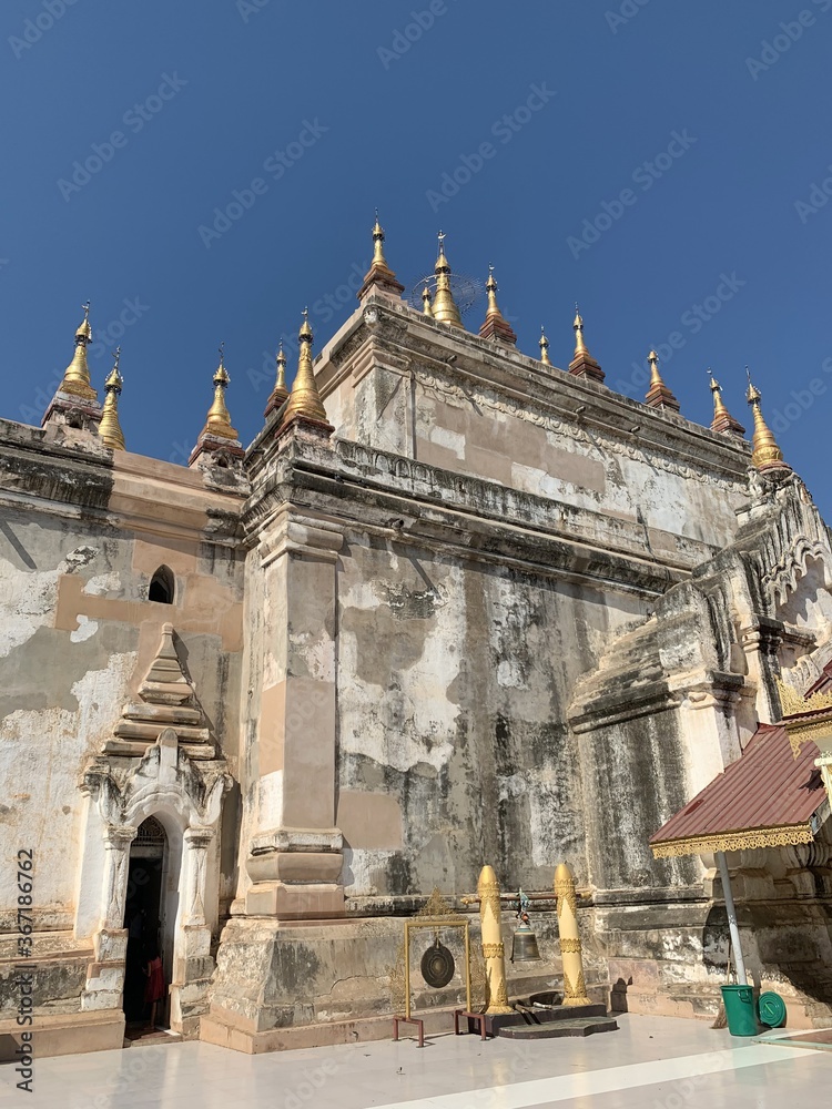 Temple de Manuha à Bagan, Myanmar