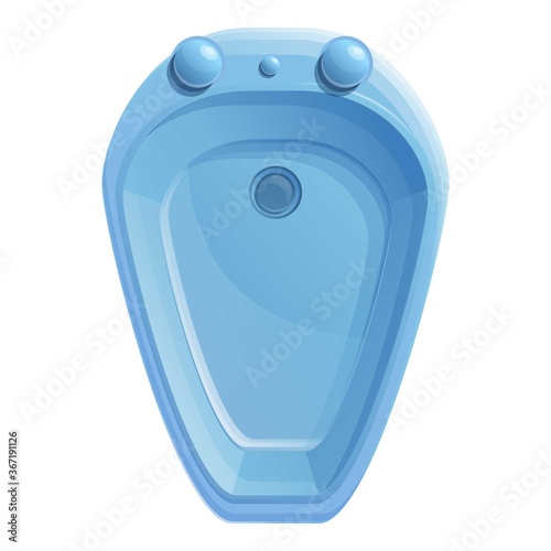 Tap bidet icon. Cartoon of tap bidet vector icon for web design isolated on white background