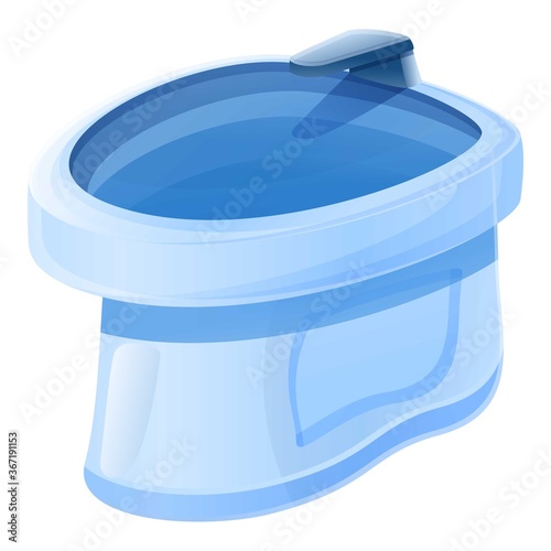 Apartment bidet icon. Cartoon of apartment bidet vector icon for web design isolated on white background