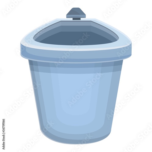 Modern bidet icon. Cartoon of modern bidet vector icon for web design isolated on white background