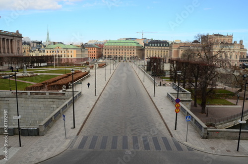 Building landmark in Stockholm, Sweden © itsflowingtothesoul