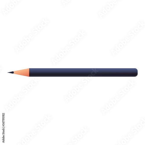 Dressing room eye pencil icon. Cartoon of dressing room eye pencil vector icon for web design isolated on white background