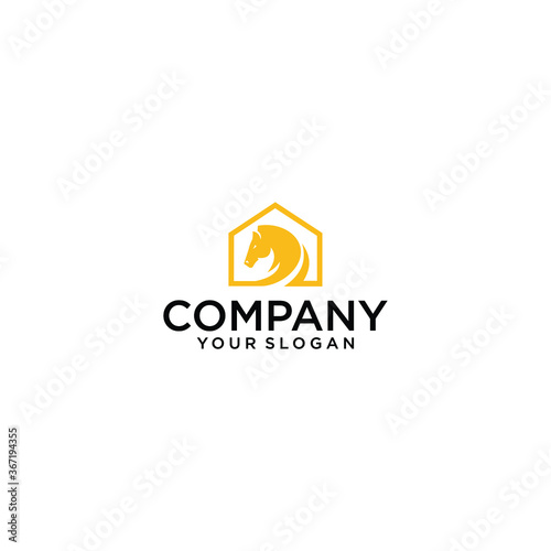 Free Download horse logo vector icon line art outline download monoline - GFXLoad