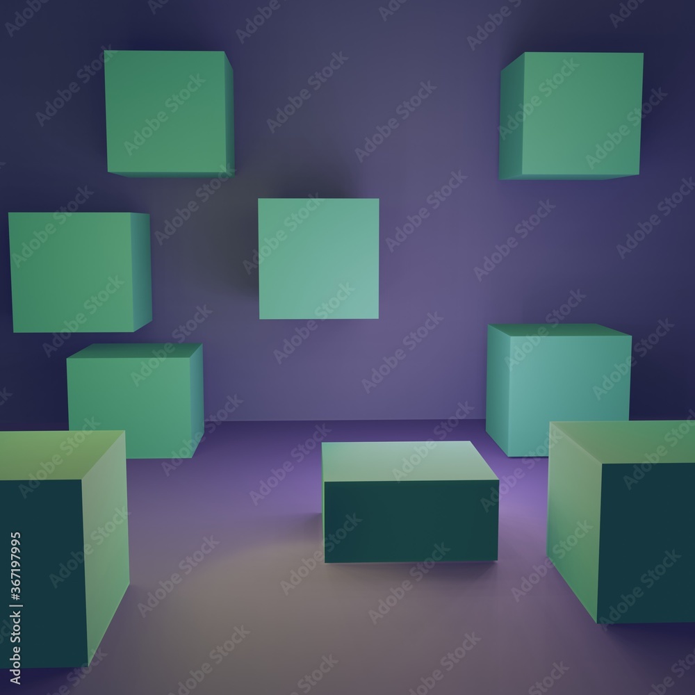 multi-colored volumetric 3d geometric shapes. abstract background of rendered. multi-colored volumetric 3d geometric shapes. abstract background of rendered.