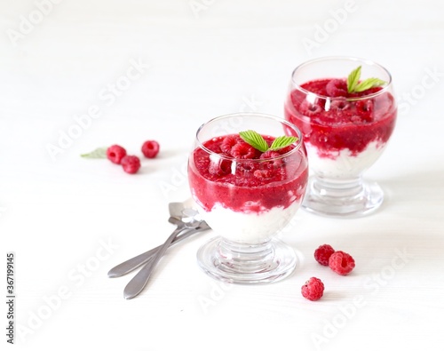 strawberry and yogurt