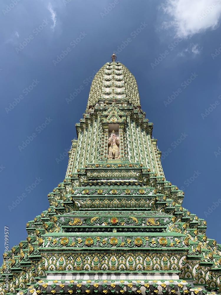 Stupa à Bangkok, Thaïlande 