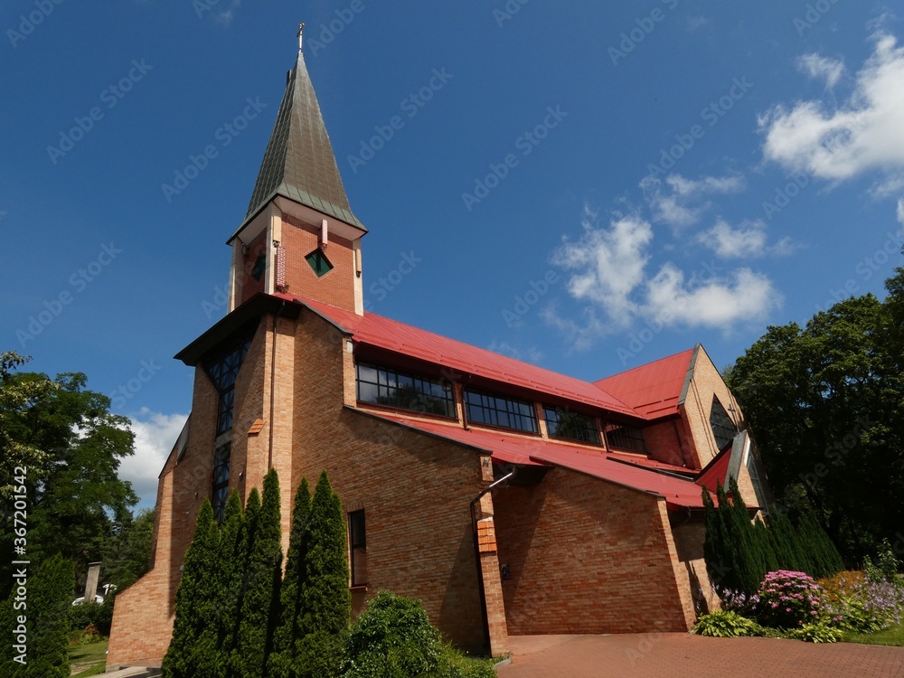 Sanctuary of Our Lady of La Salette, Sobieszewo Island, Gdansk, Poland Sanctuary of Our Lady of La Salette, Sobieszewo Island, Gdansk, Poland