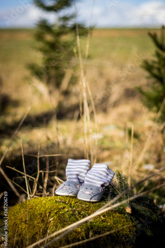 Baby Schuhe Vorfreude Neugeborene