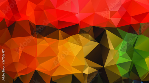 Light luxury Gold vector polygon abstract layout , Low Poly Background . vector blurry triangle texture. Brand new colorful illustration in with gradient. Brand new style for your business design.