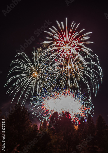 4th of July Firework, Pullman, WA photo