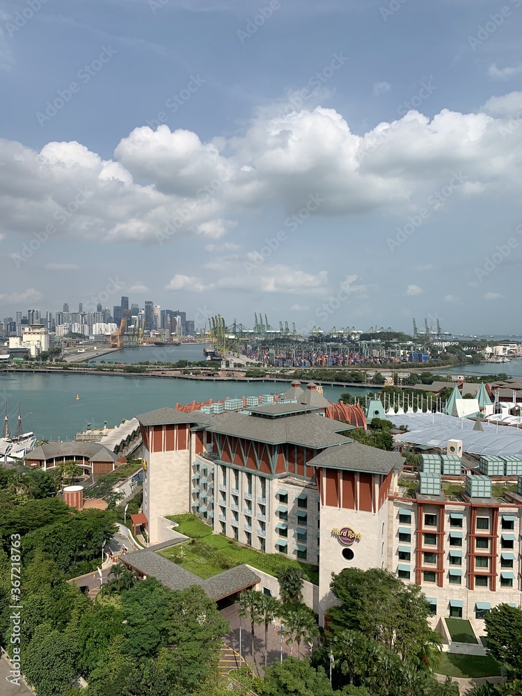 Paysage urbain à Singapour