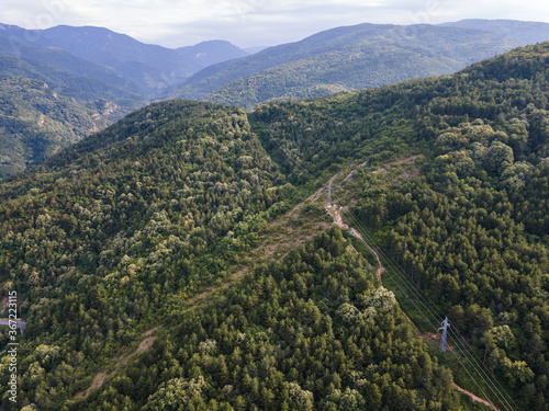 Rhodope Mountains near town of Asenovgrad, Bulgaria