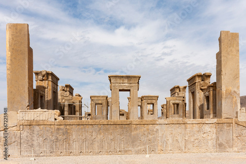 Persepolis Tachara or Palace of Darius the Great at Persepolis, Iran
